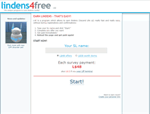 Tablet Screenshot of lindens4free.com